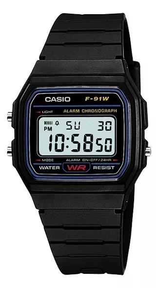 Reloj Casio Vintage F91w Digital Original Regalo