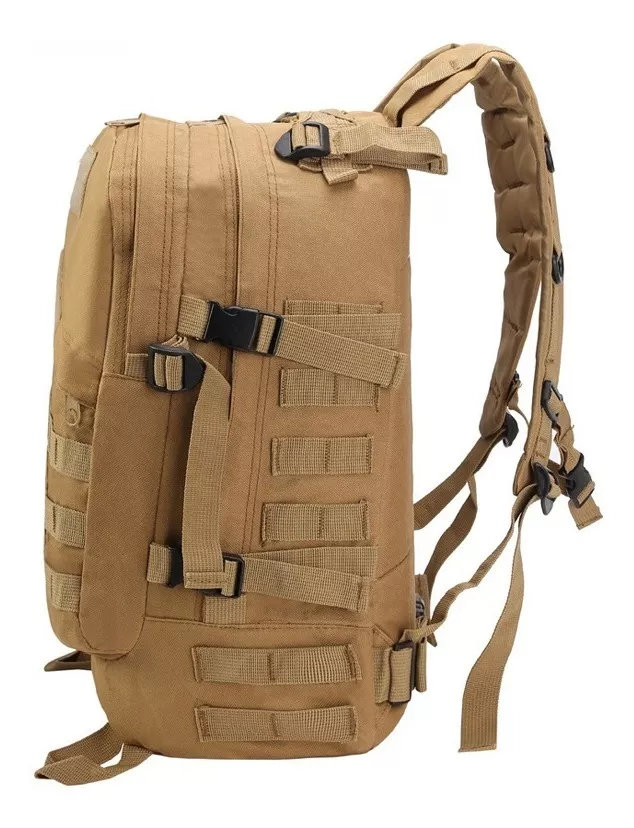 Mochila Táctica Grande 40l De Uso Rudo Impermeable Militar