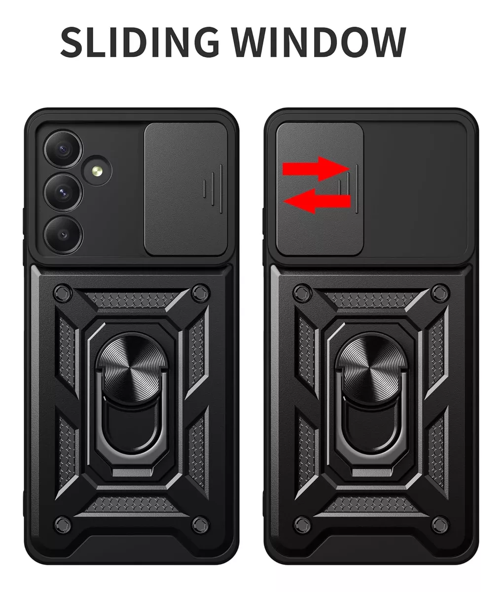 Funda Para Samsung Galaxy A55 5g Con Uso Rudo Carcasa+2micas