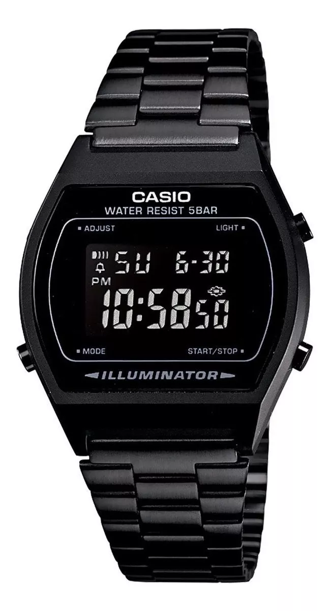 Reloj Casio Vinatage B640wb-1bvt Unisex color De La Correa B640wb-1bvt/Negro