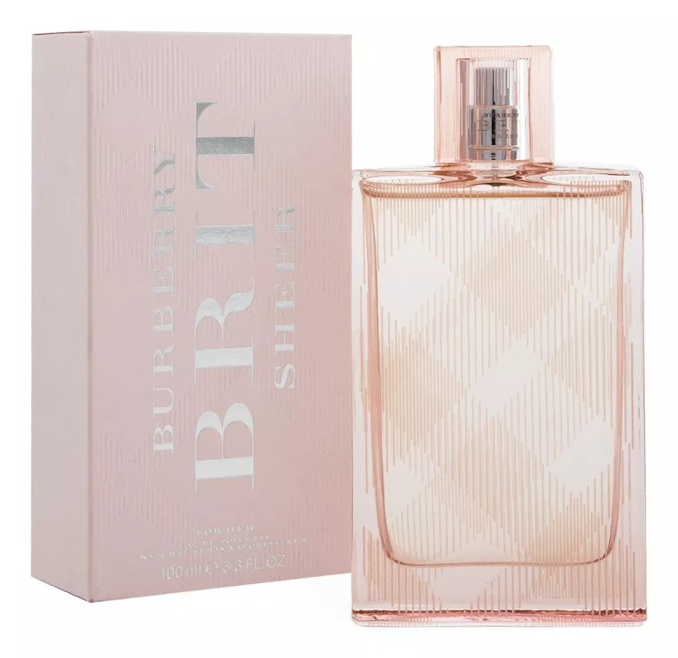 Perfume Mujer Brit Sheer De Burberry Eau De Toilette 100ml
