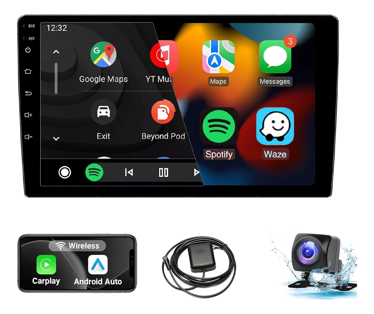 Autoest&eacute;reo Generic Ts7 10 Bluetooth Gps Pantalla T&aacute;ctil