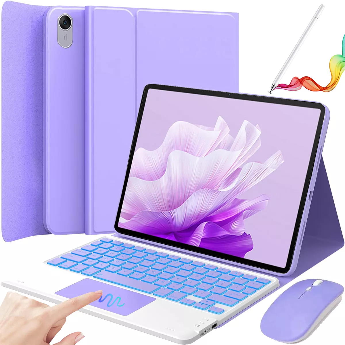 Funda Teclado Mouse +lapiz P/huawei Matepad Air/11.5'' 2023