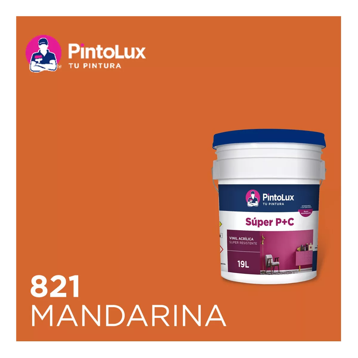 Pintura Pintolux Pc 19l Acrílica