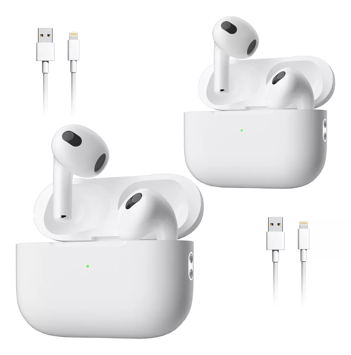 2 Pcs Aud&iacute;fonos Bluetooth Compatible iPhone Xiaomi Android