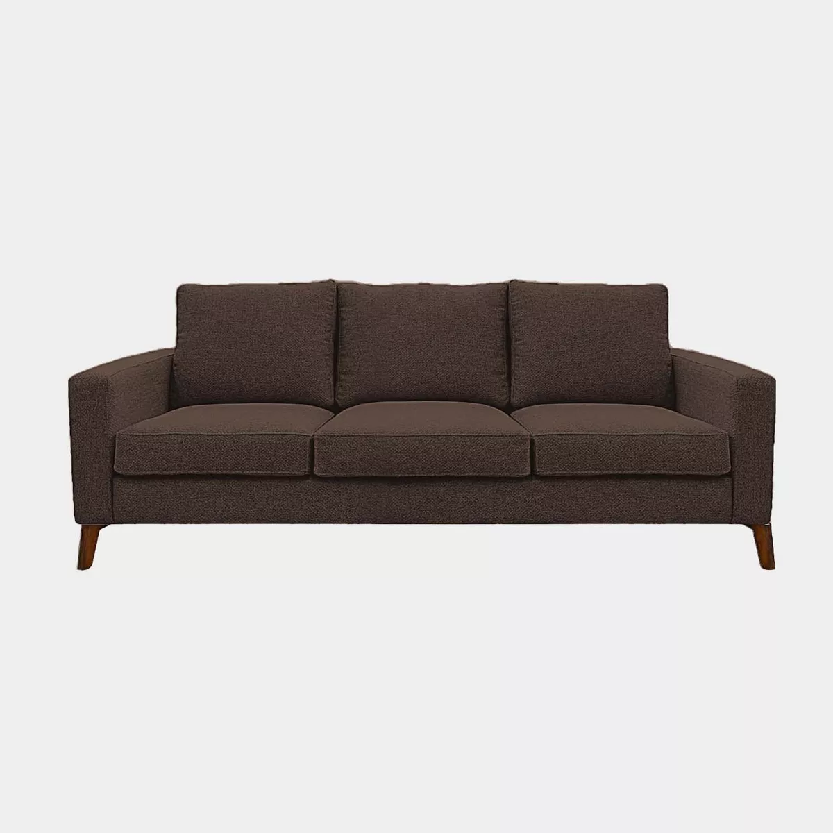 Sofá Sala Sillón Tres Plazas Praga Tela Curri Inlab Muebles