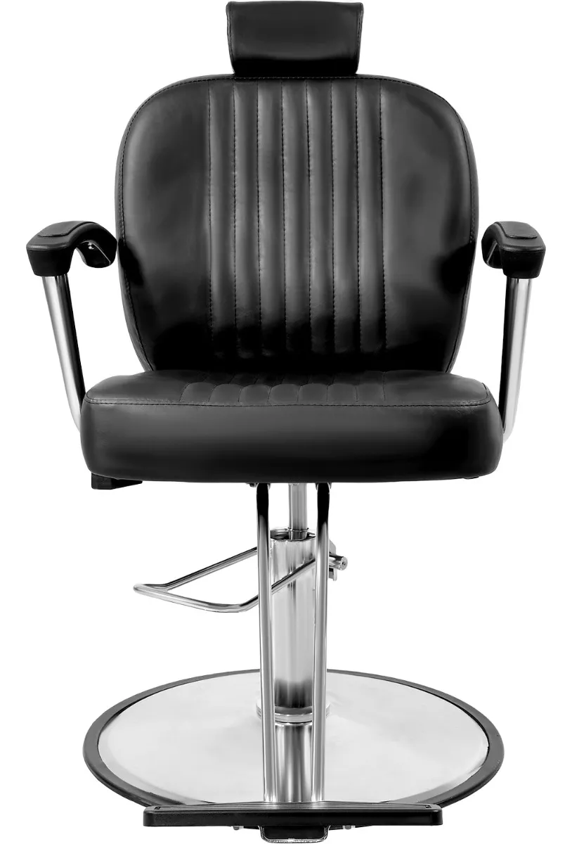 Sillon Silla Barberia Estetica Clasica 360° Moderna Negro