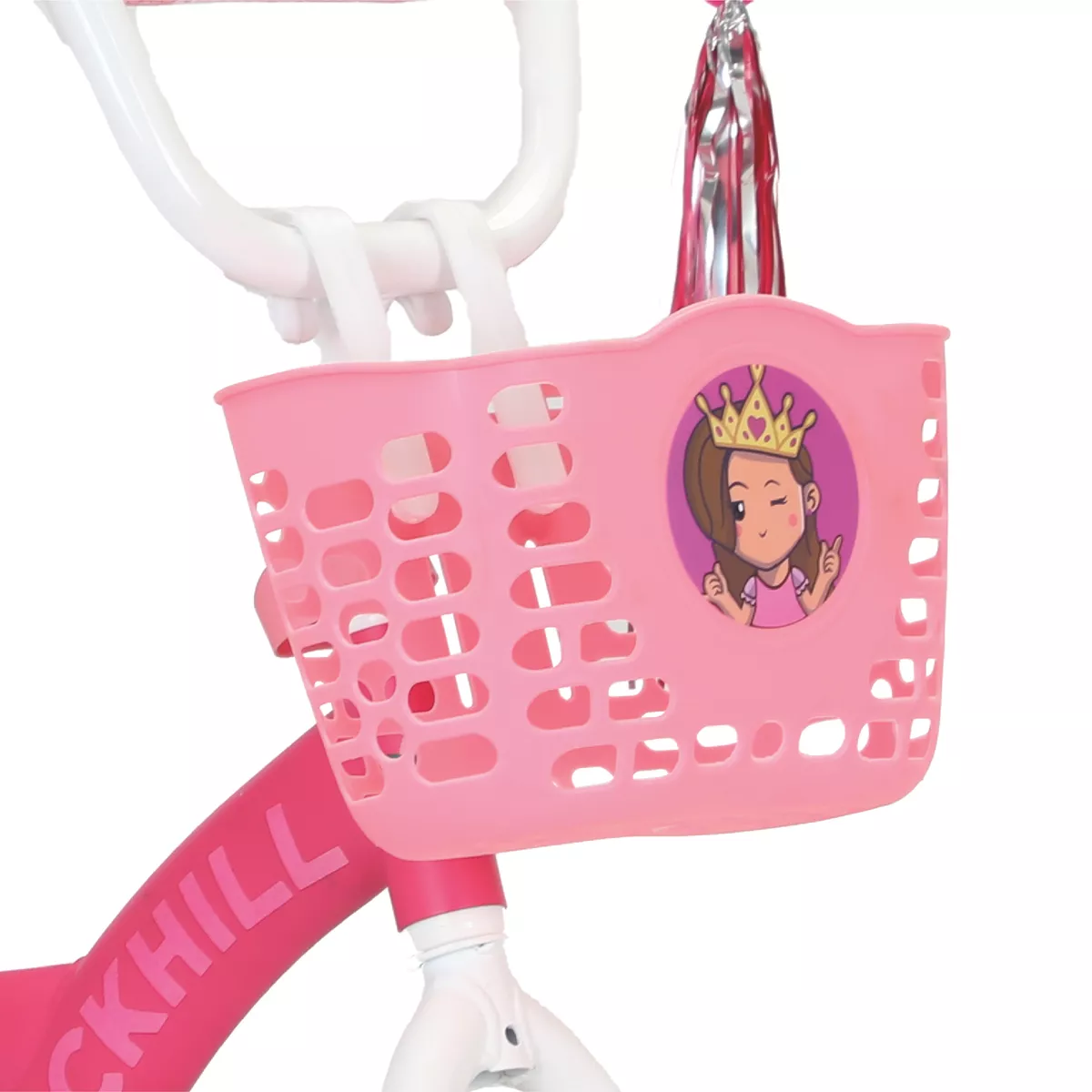 Bicicleta Infantil Peka R-12 Rosa Pastel.