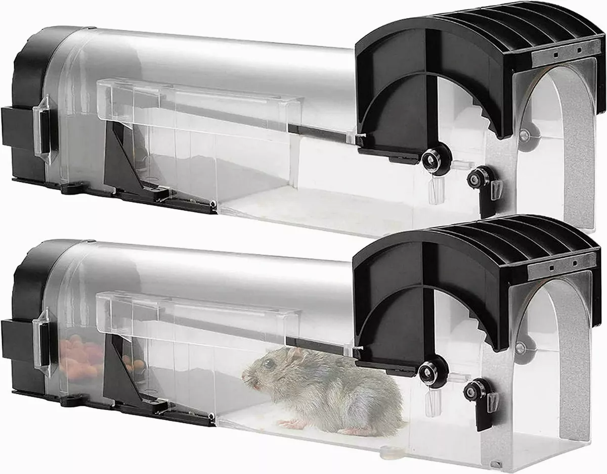 Trampas Para Ratas Ratones Efectivas Autom&aacute;tica 2pcs