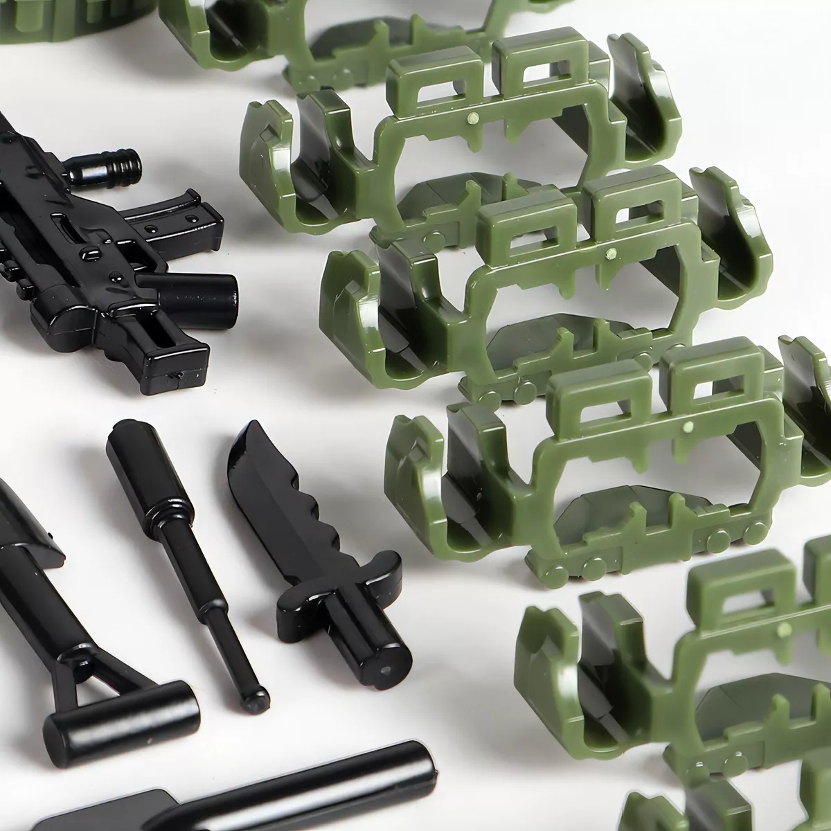 Military Mini Figuras Soldado Juguete-fbi Fuerzas Federales