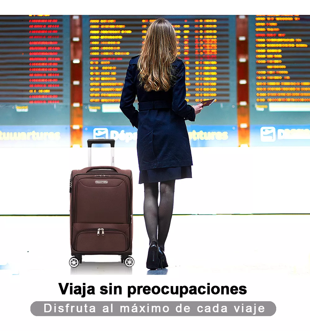 Maletas De Viaje 10kg Avion 20pulgadas Maleta De Mano Cabina