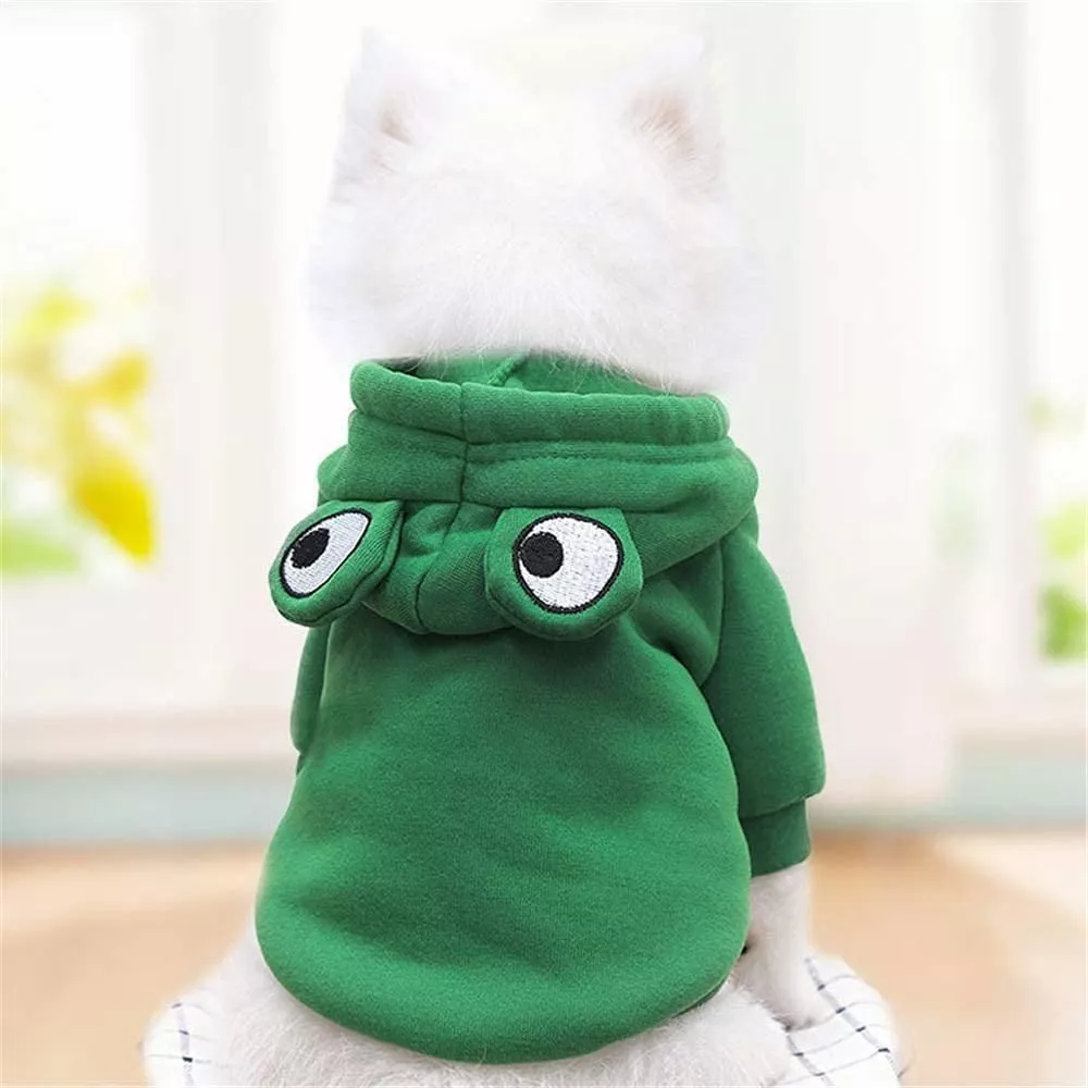 Sudadera Para Perros Gatos Con Estilo Rana