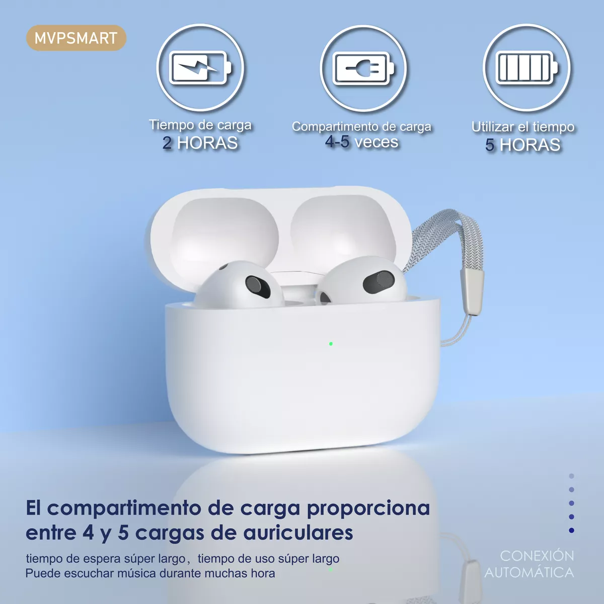 Audífonos Bluetooth Oem Compatible iPhone Xiaomi Android Cre