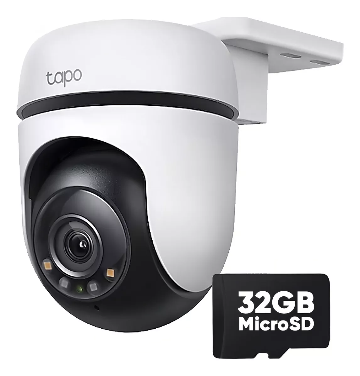 Tp-link C&aacute;mara De Seguridad Tapo-c510w-plus-32 Con Microsd 32gb 360&deg; V&iacute;deo Alta Calidad Detecci&oacute;n Y Seguimiento Inteligente Video A color 24/7 Audio Bidireccional C510w Protecci&oacute;n Exterior Ip65
