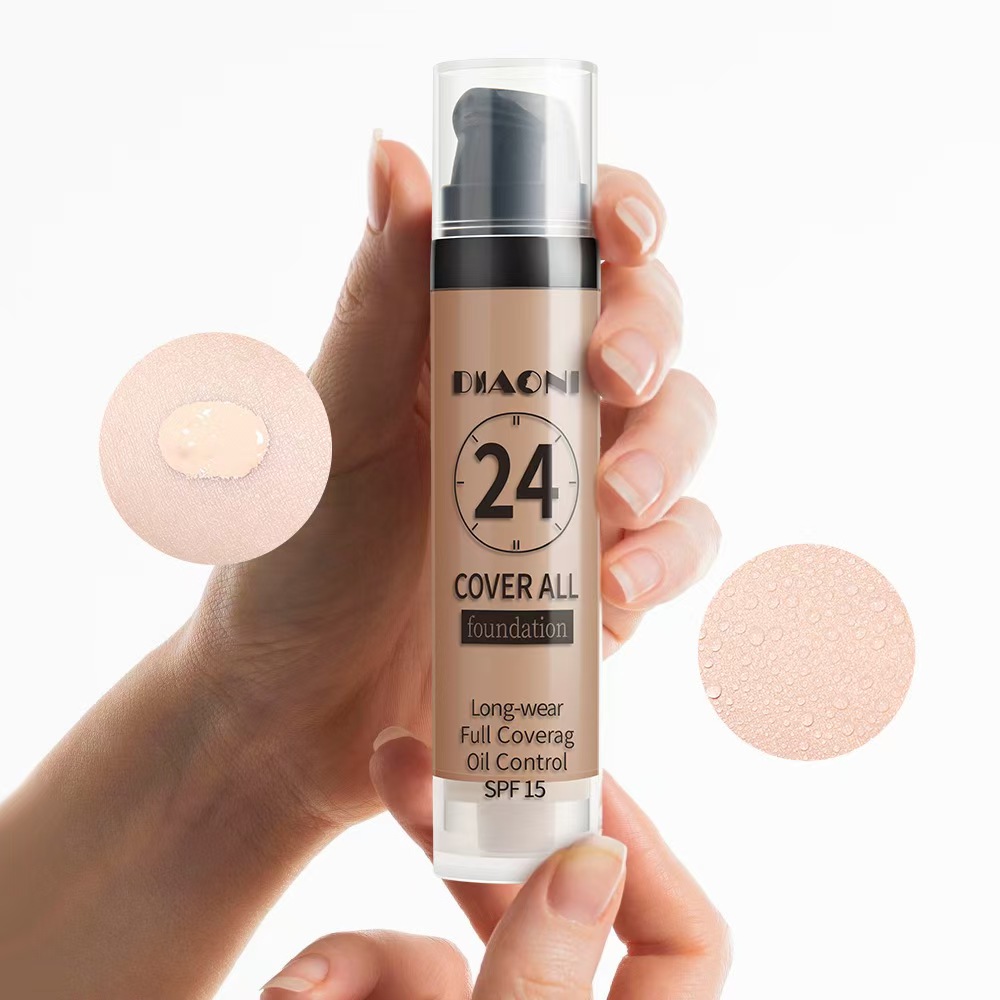 DIAONI 24H Liquid Foundation Concealer Foundation Moisturizing BB Cream Brightening Concealer Foundation Cream - Verve BeautyDIAONI 24H Liquid Foundation Concealer Foundation Moisturizing BB Cream Brightening Concealer Foundation Cream$19.90DIAONI粉底液