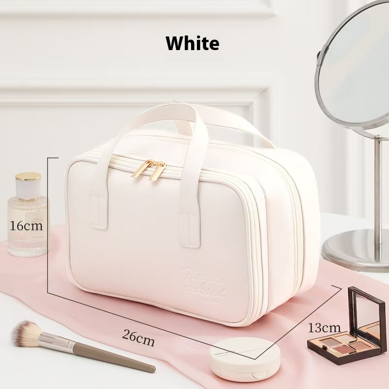 Cosmetic bag large capacity high-grade wash PU makeup brush bag - Verve BeautyCosmetic bag large capacity high-grade wash PU makeup brush bag$22.00PU化妆刷包