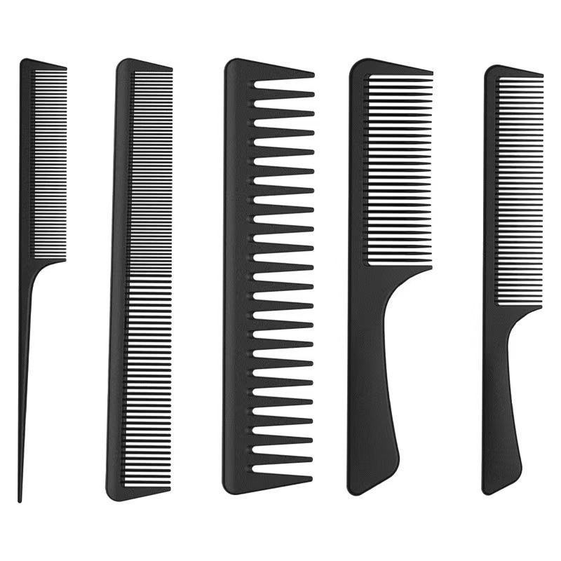 Plastic hair comb 5-piece set - Verve BeautyPlastic hair comb 5-piece set$19.90塑料美发梳5件套