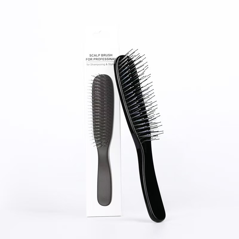 Home hairdressing comb fluffy styling comb wet and dry dual-use scalp massage comb - Verve BeautyHome hairdressing comb fluffy styling comb wet and dry dual-use scalp massage comb$25.00干湿两用头皮按摩梳
