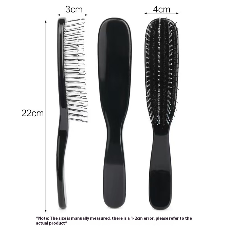 Home hairdressing comb fluffy styling comb wet and dry dual-use scalp massage comb - Verve BeautyHome hairdressing comb fluffy styling comb wet and dry dual-use scalp massage comb$25.00干湿两用头皮按摩梳