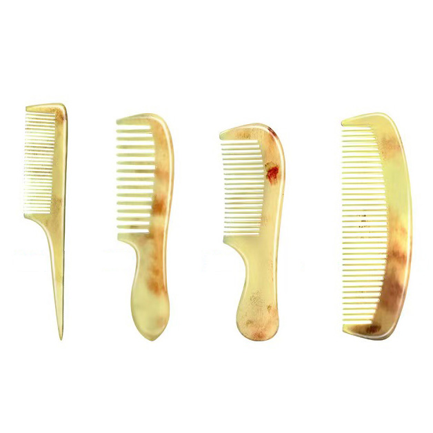 Anti-static massage comb round handle horn comb handicraft comb - Verve BeautyAnti-static massage comb round handle horn comb handicraft comb$22.00圆柄牛角梳
