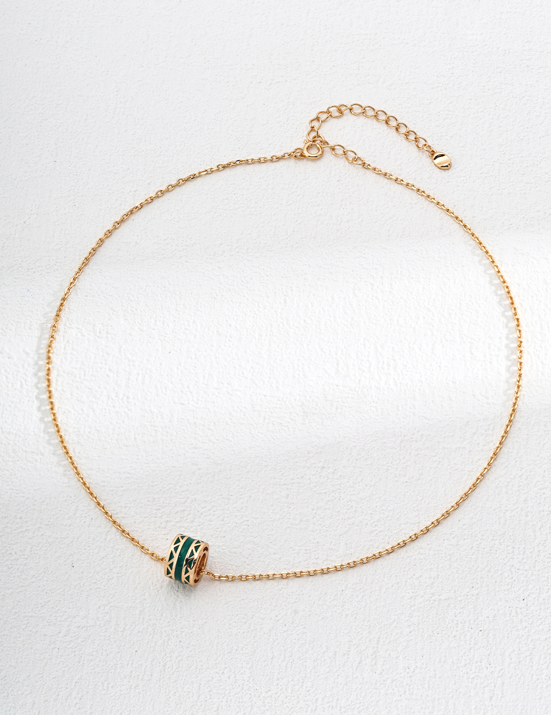 Dripping glaze silver necklace  Disassemblable