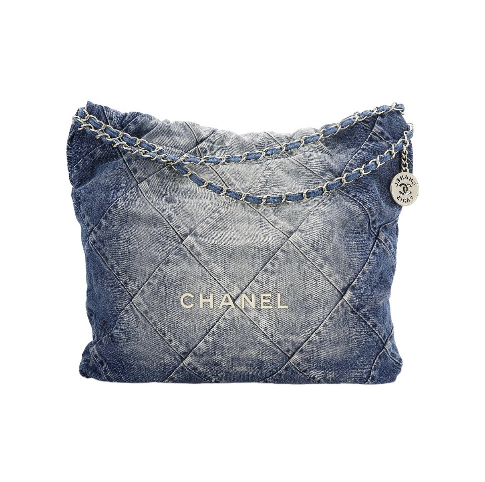 Chanel 22bag Old Denim