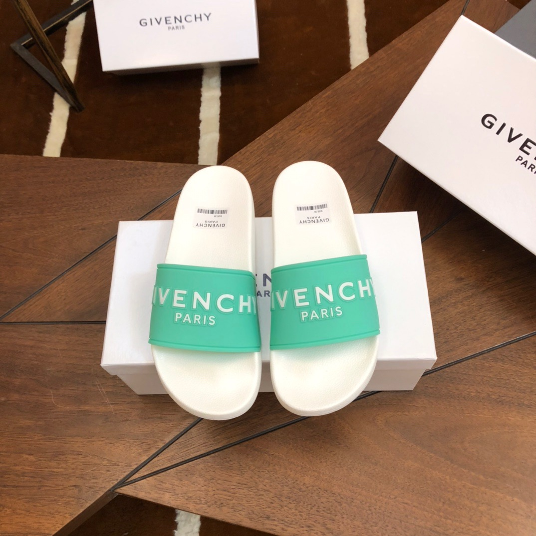 Givenchy Rubber Logo flip-flops Slide Sandal