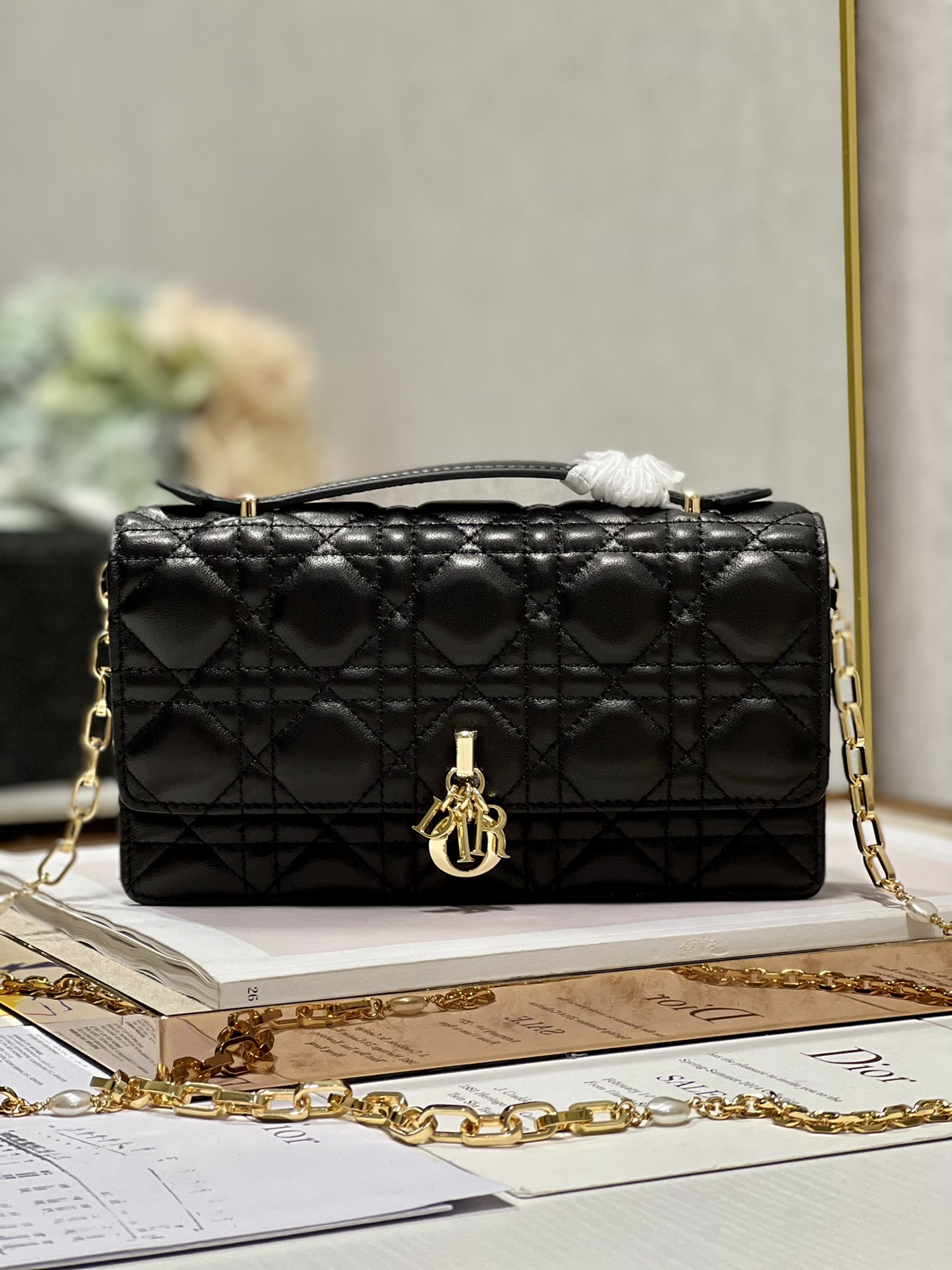 Dior Miss Mini Bag Black Cannage   S0980ONMJ_M900
