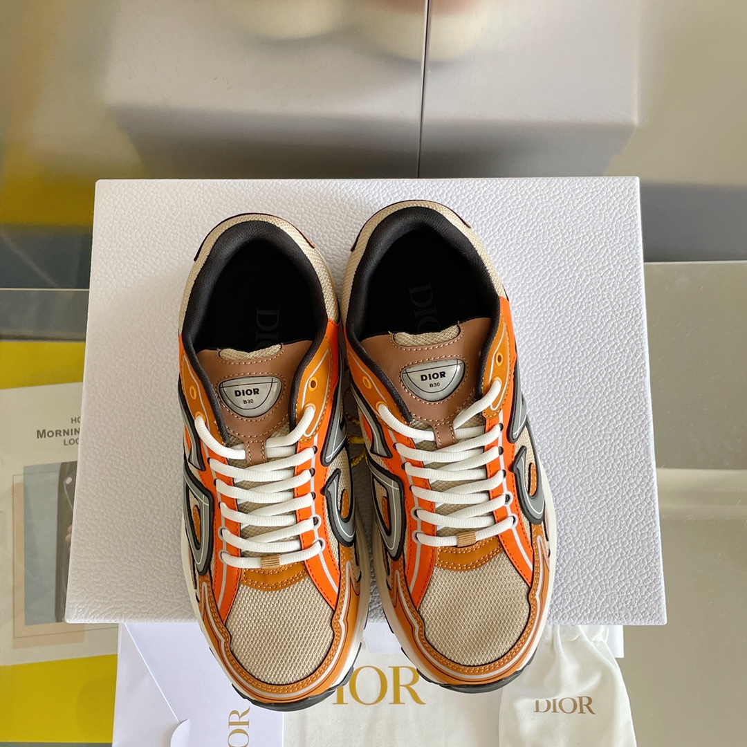 Dior B30 Dad Sneakers Orange