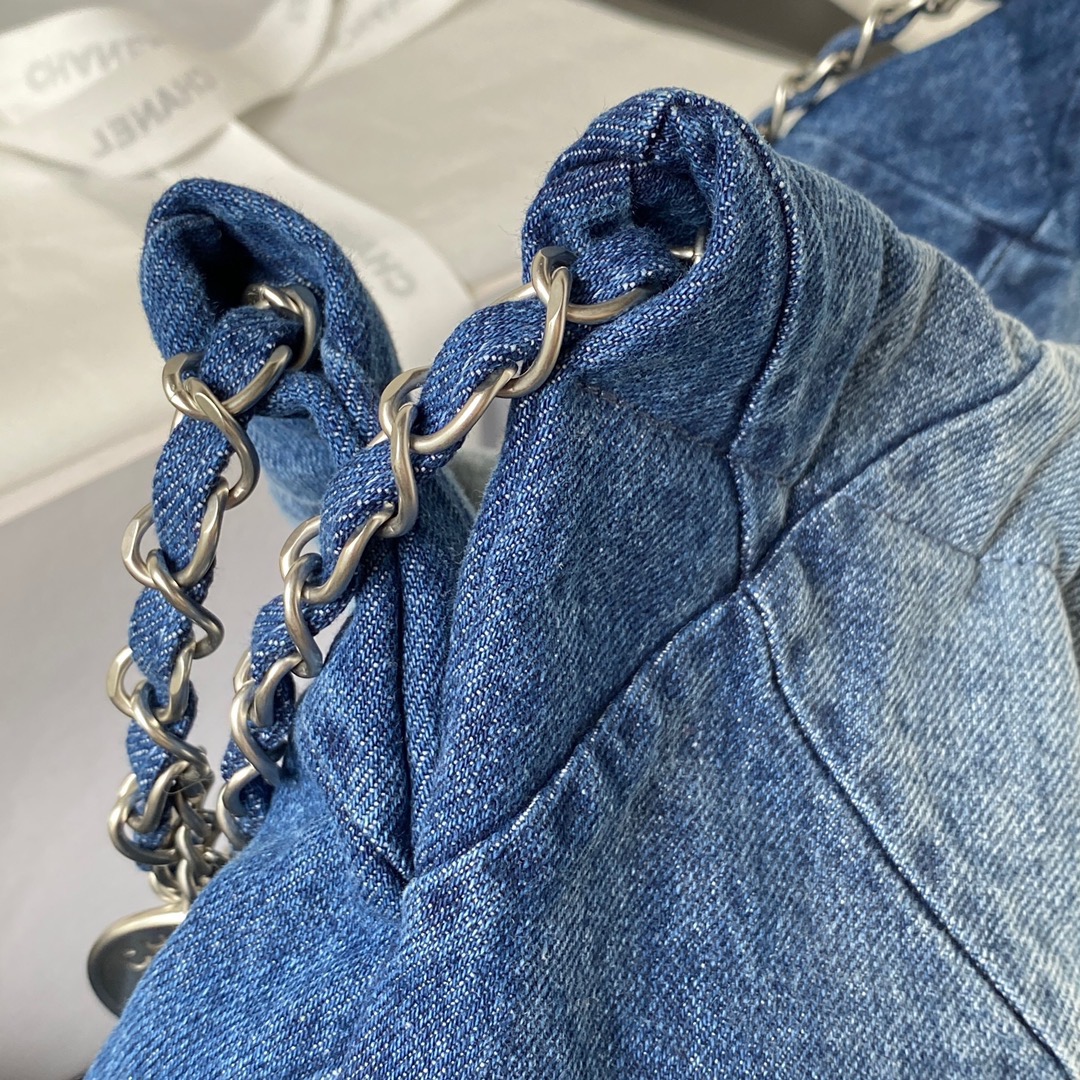 Chanel 22bag Old Denim