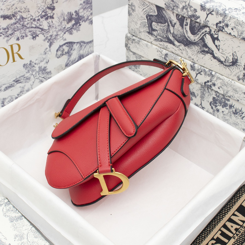 Dior Womens Bags Shoulder Bags MINI SADDLE BAG