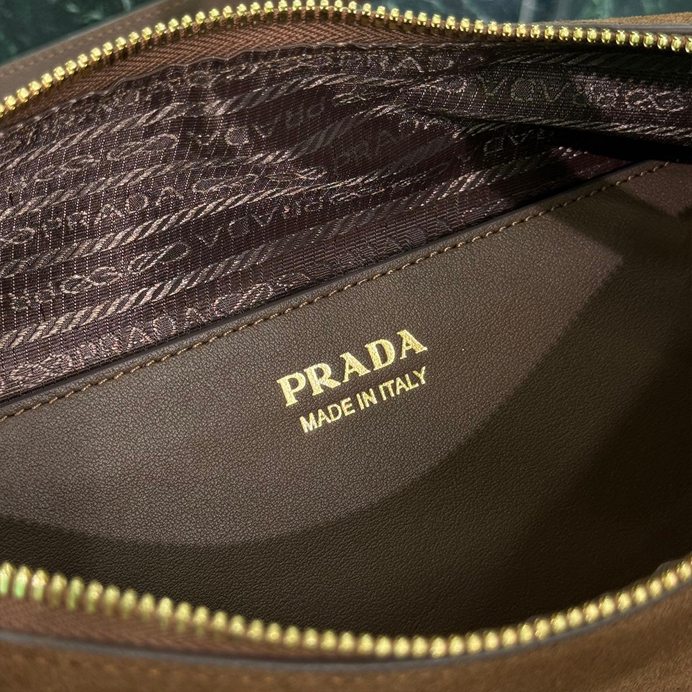 Prada Darling Suede Handbag