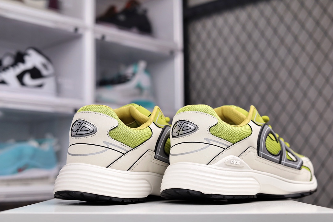Dior B30 Dad Sneakers Green Biege
