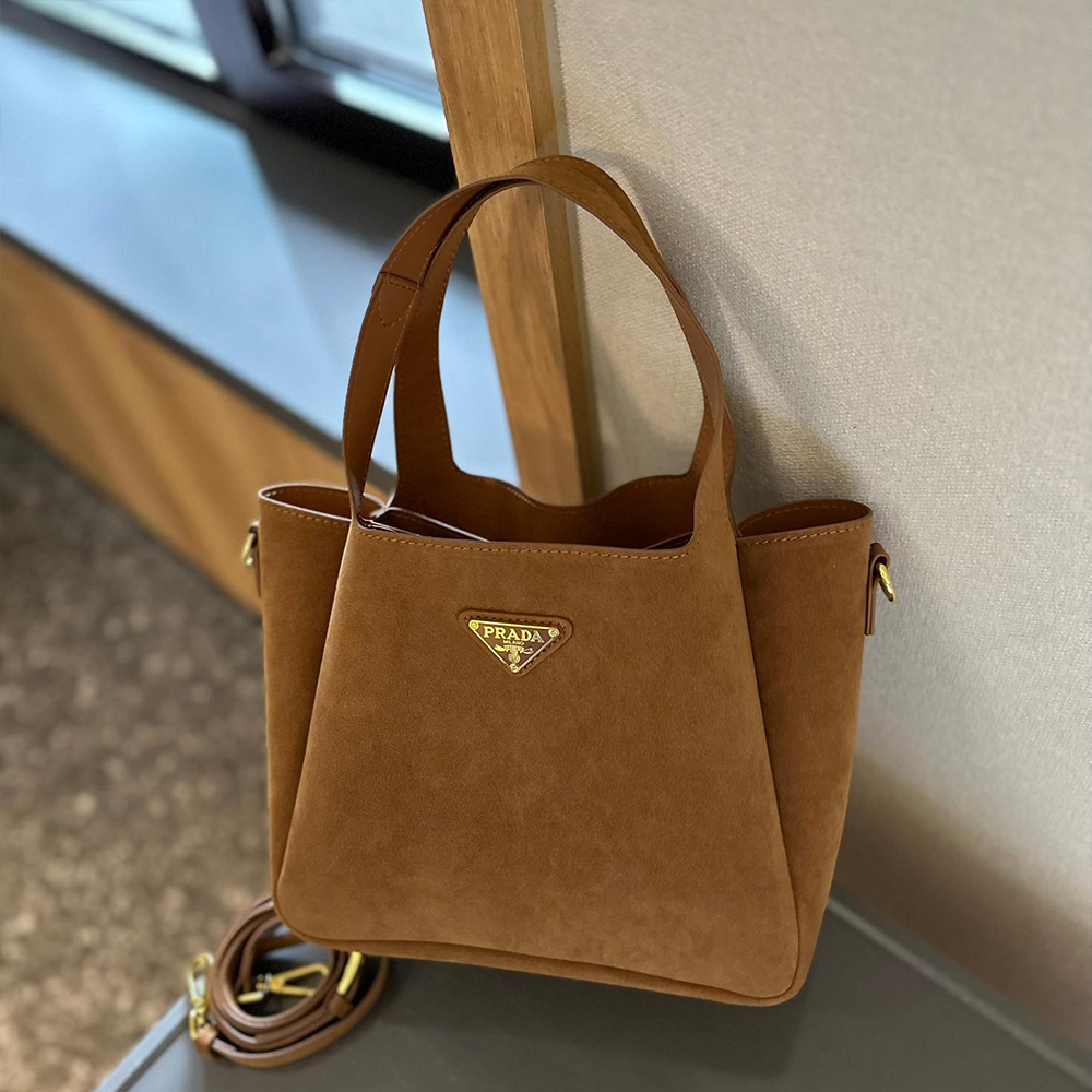 Prada Suede Mni Tote Ld44