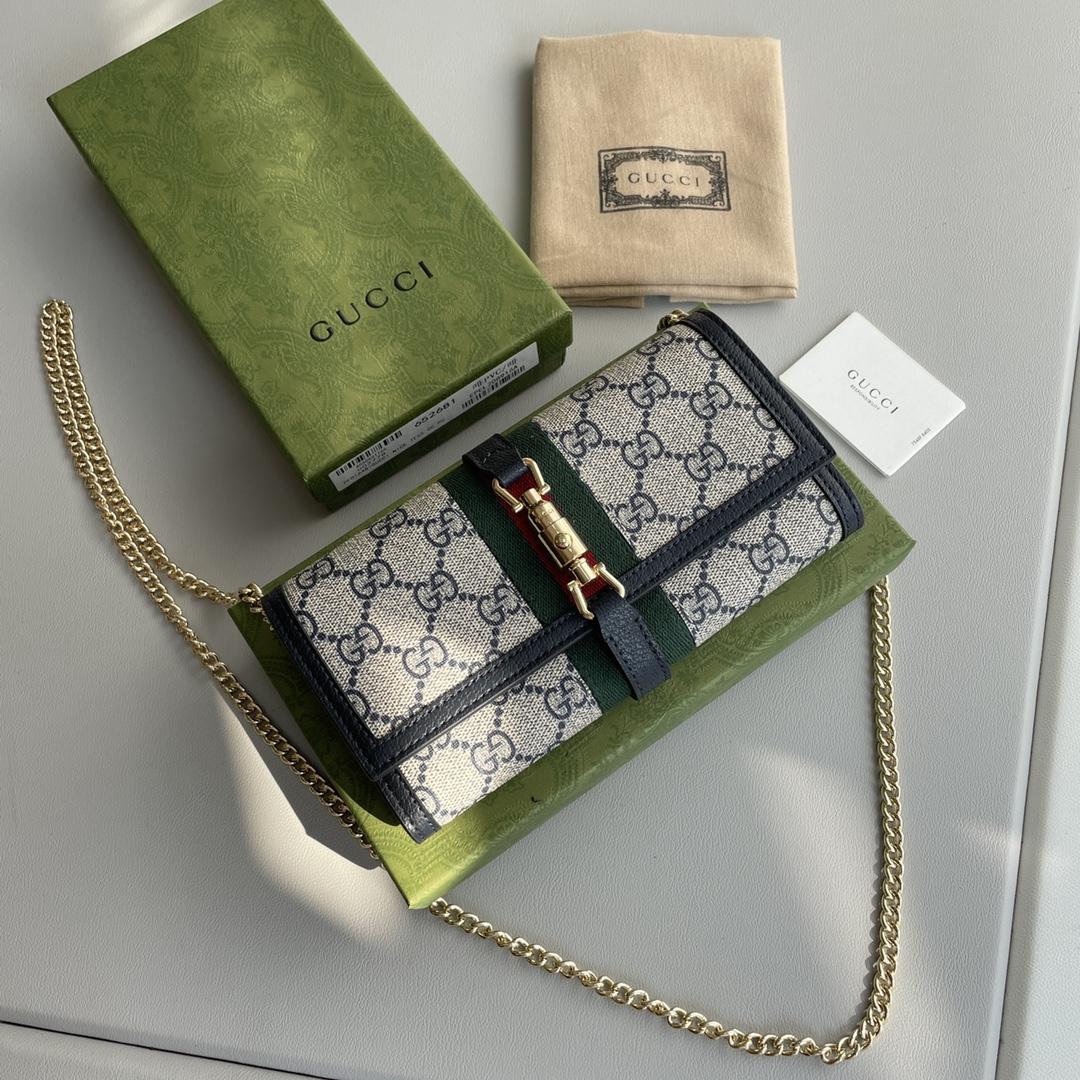 Gucci Jackie 1961 Chain Wallet