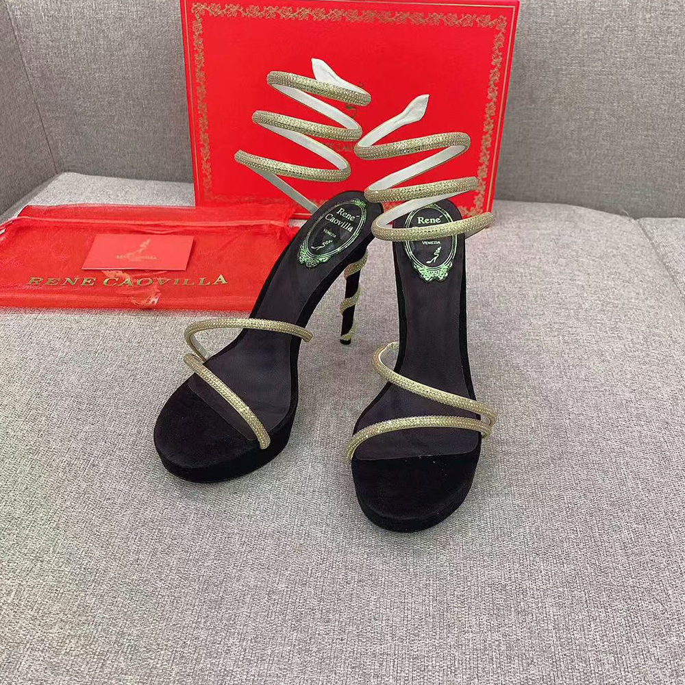 Rene Caovilla Chandelier Elegant Evening Sandals