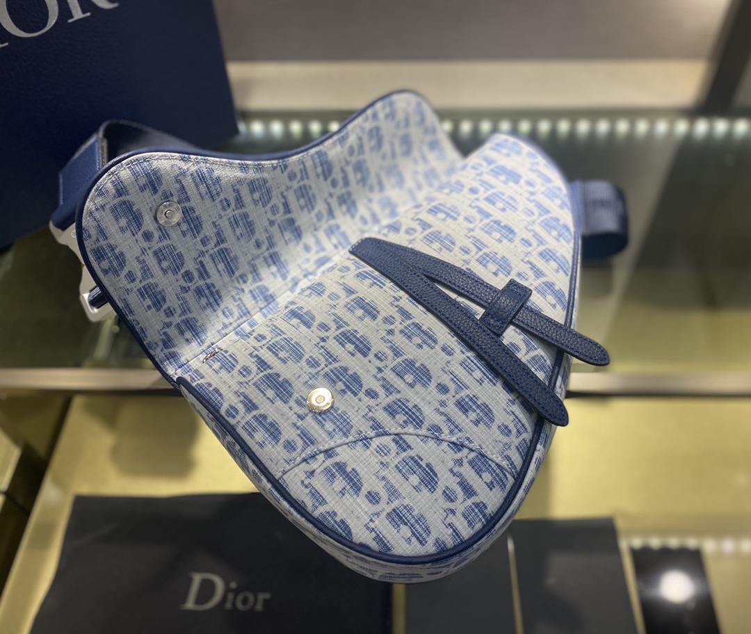 Dior SADDLE BAG Dior Oblique Jacquar
