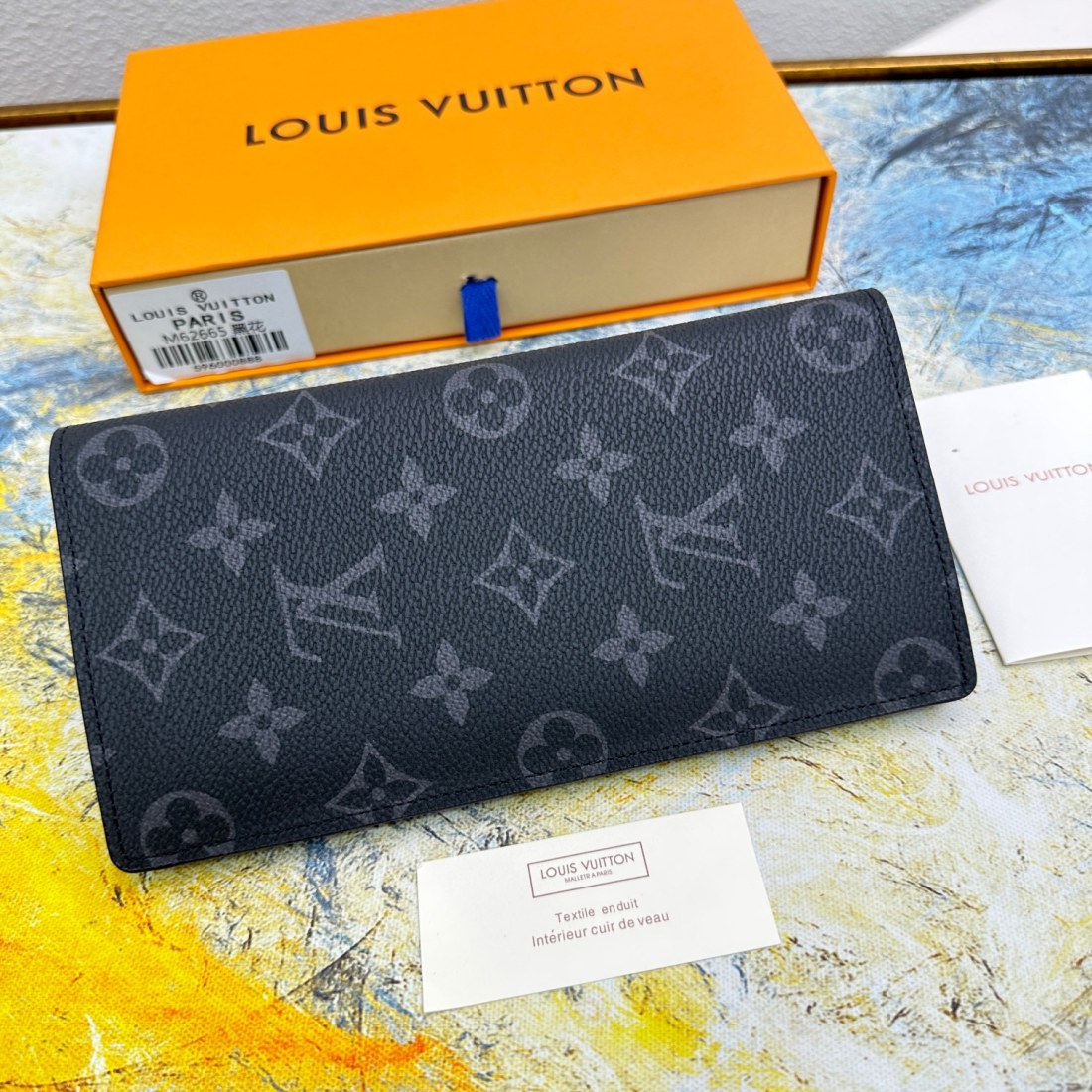 Louis Vuitton LV Brazza Flip Wallet N62665