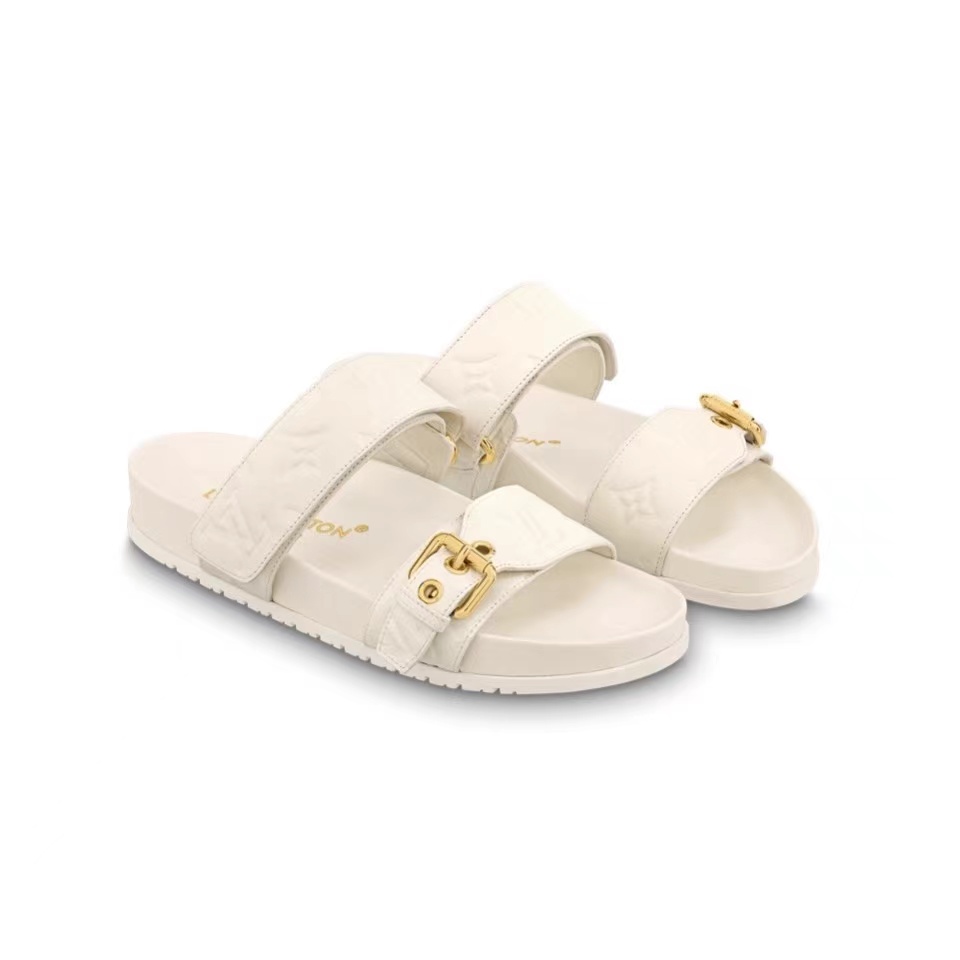 Louis Vuitton LV Bom Dia Fashion Flip-flops Slide Sandal