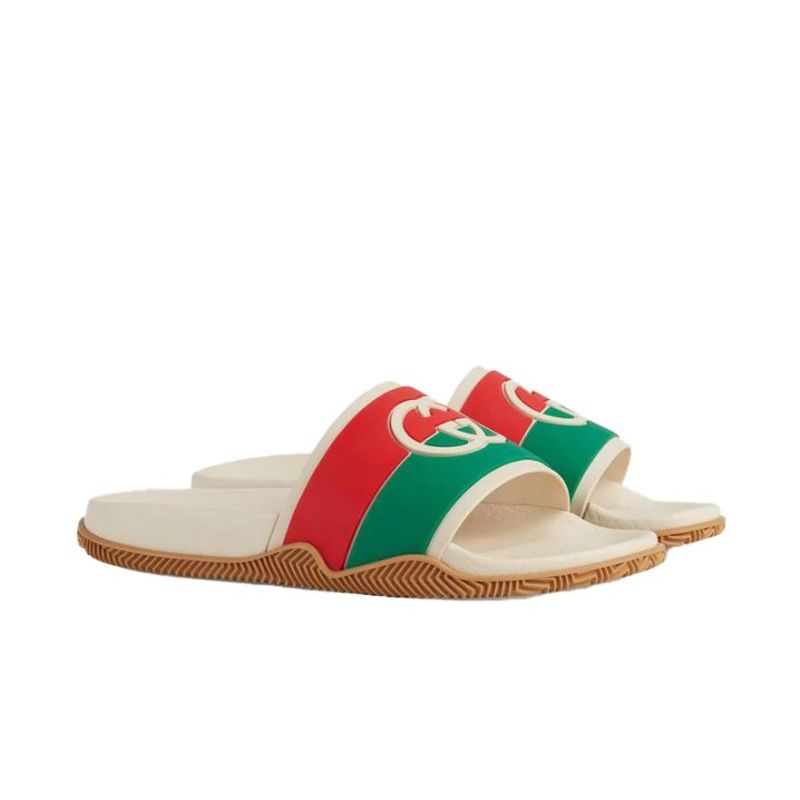 Gucci (WMNS) Slide Interlocking G  655461