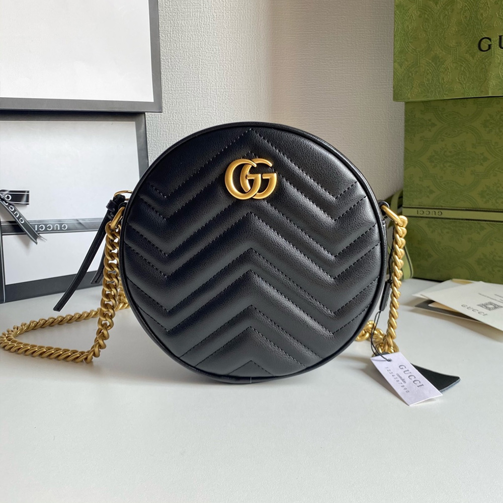 Gucci Marmont Round Shoulder Bag