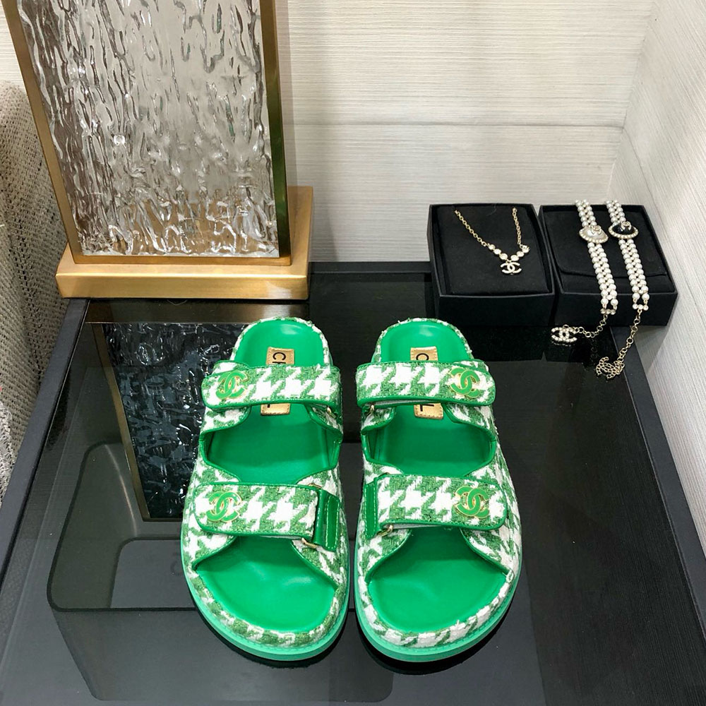 Chanel Fashionable Half Slippers Sandals Slide