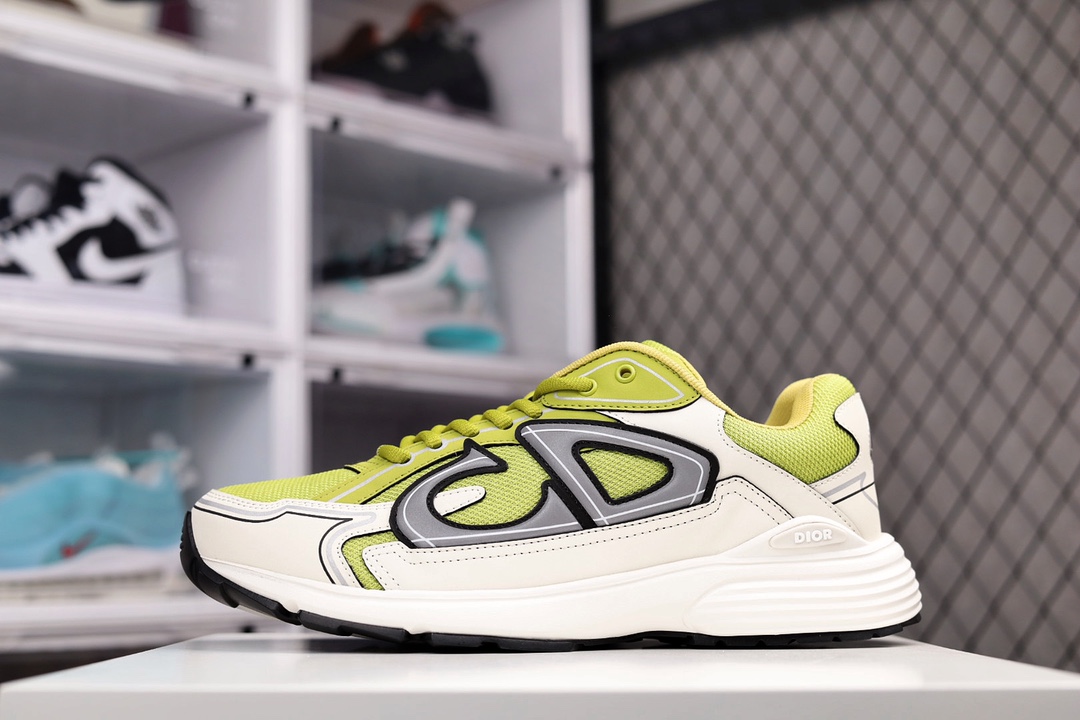 Dior B30 Dad Sneakers Green Biege
