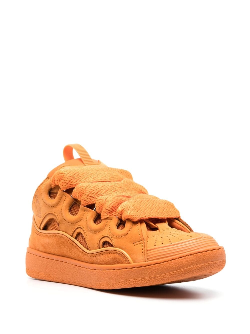 Lanvin LEATHER CURB SNEAKERS
