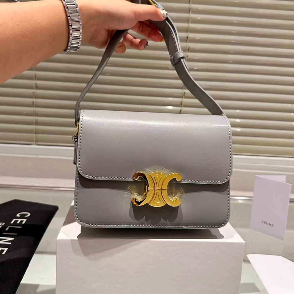 CELINE Triomphe Shoulder Bag Small&Medium
