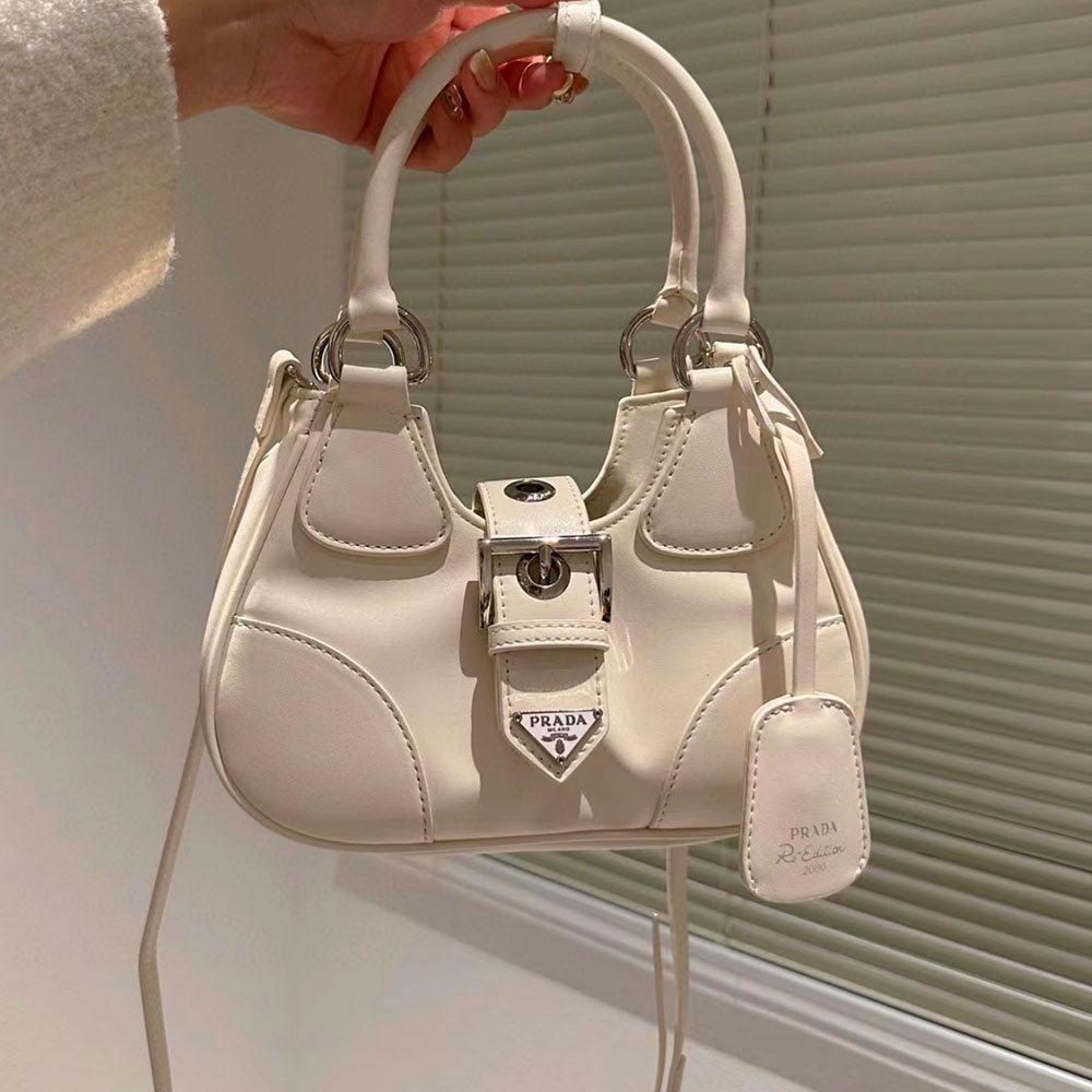 Prada Moon Soft Sheepskin Handbag