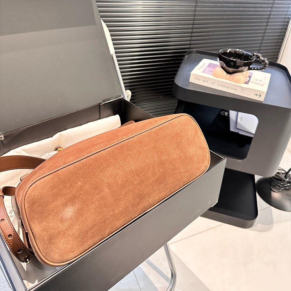 Prada Suede Buckle bag