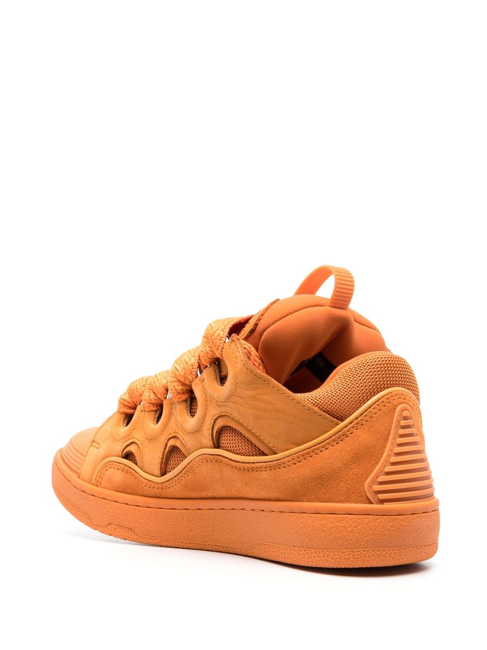Lanvin LEATHER CURB SNEAKERS
