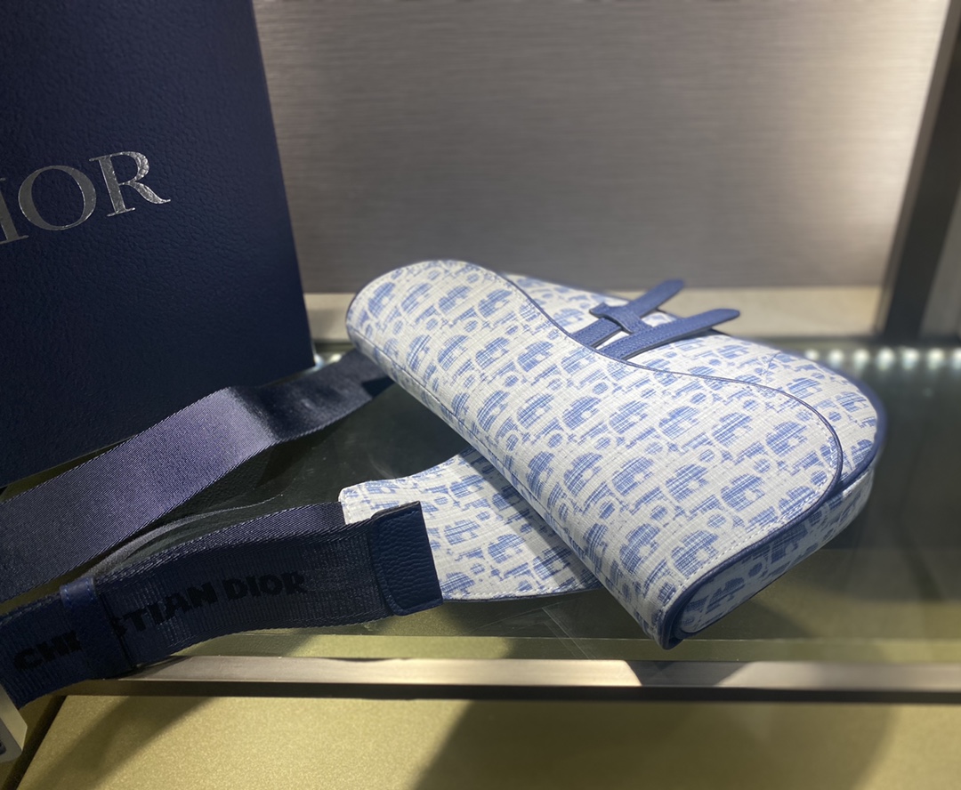 Dior SADDLE BAG Dior Oblique Jacquar