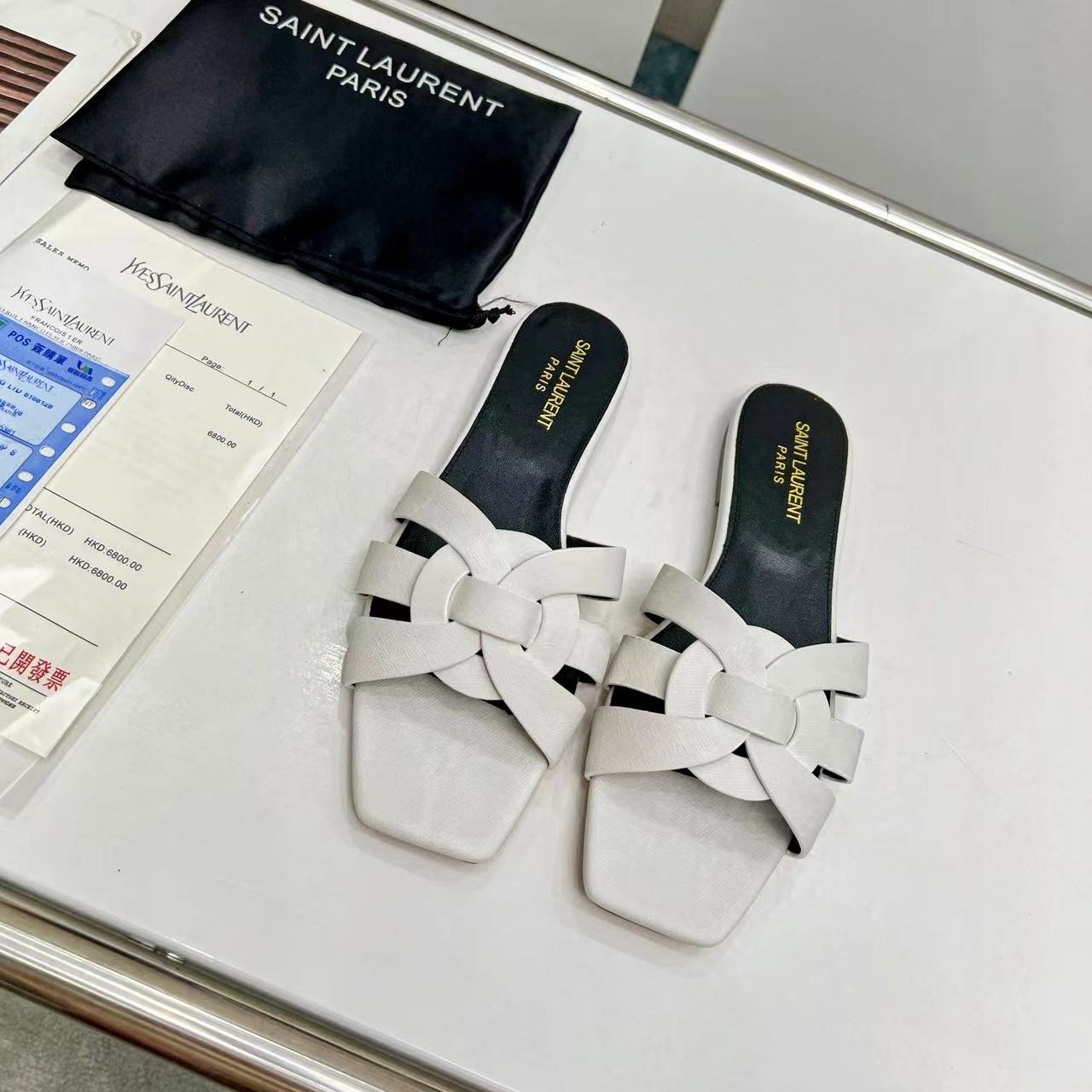 YSL Saint Laurent Nu Pieds Denim